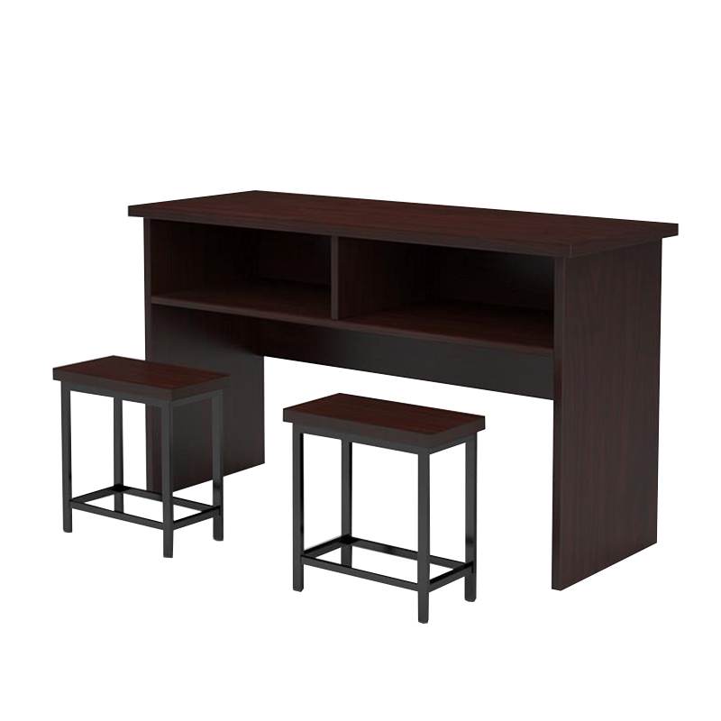 榭邦 xb-1559三人课桌椅 学习桌128课桌椅高清大图