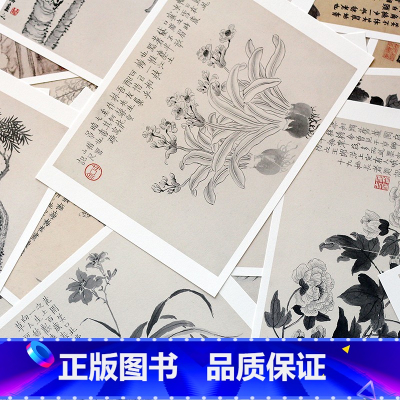 【正版】旗舰出类艺术画片集 金农II 32帧历代名家经典中国画册页礼盒装文艺唯美世界名画装饰画版画创意送礼鉴赏收藏小清