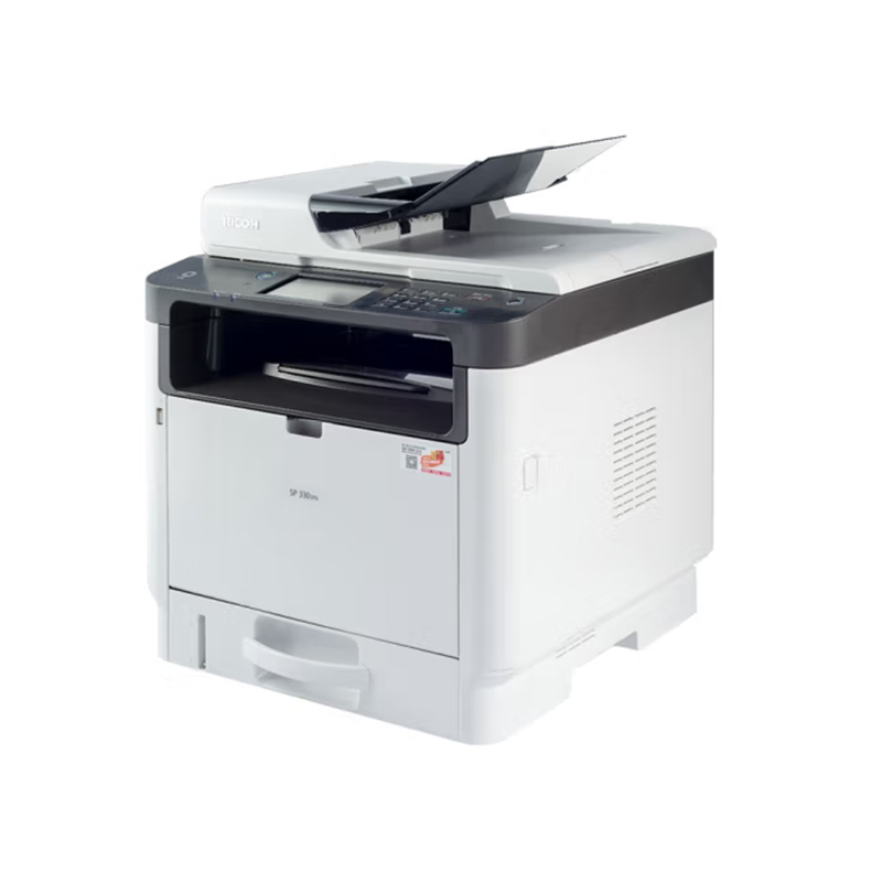 理光(RICOH) SP 330SFN A4黑白激光四合一多功能一体机 打印复印扫描传真高清大图