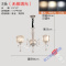 苏宁放心购 客厅吊灯水晶灯具 现代简约创意美式灯饰网红轻奢个性led卧室餐厅