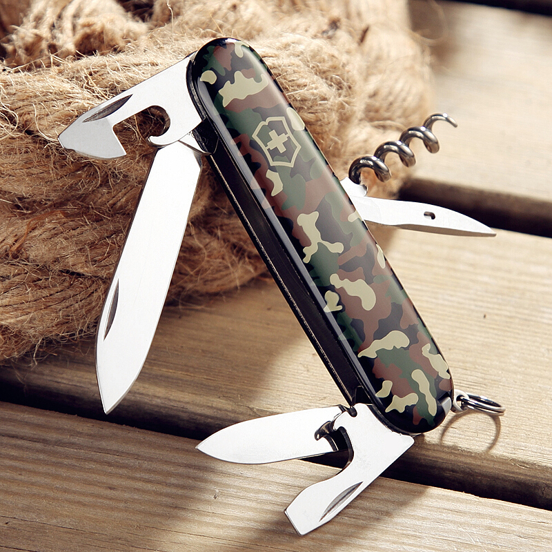 维氏瑞士刀斯巴达人91mm12功能折叠刀多功能刀士刀送男朋友生日户外