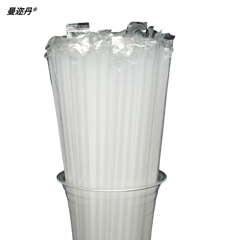 曼迩丹 一次性吸管 190*6mm100根 /包高清大图