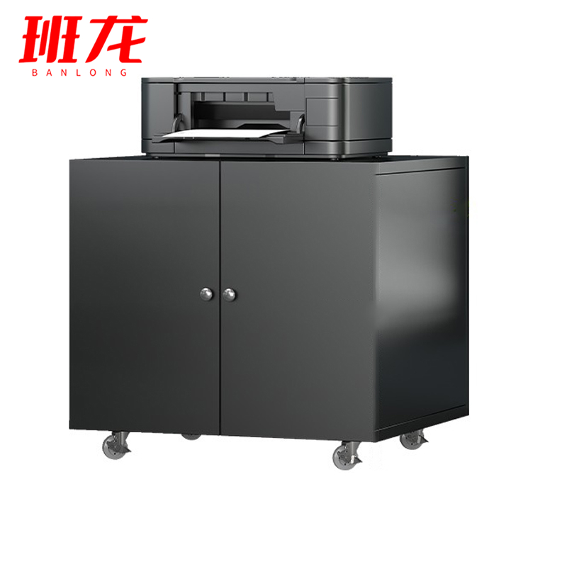 班龙资料柜60cm黑色台高清大图