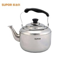 苏泊尔 (SUPOR) SS50Q1 不锈钢水壶 鸣音烧水壶 开水壶电磁炉明火煤气灶通用茶壶 容量5L 304不锈钢水壶
