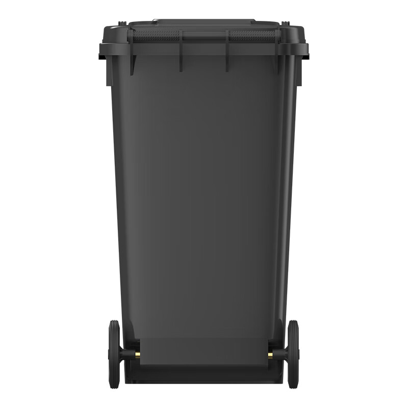 科力邦(Kelibang)KB1037 户外垃圾桶 大号加厚240L分类垃圾桶商用带盖物业翻盖果皮箱 灰色 1个高清大图