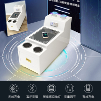 边几智能边柜无线充电蓝牙沙发侧边柜扶手柜足浴城茶几柜小储物柜