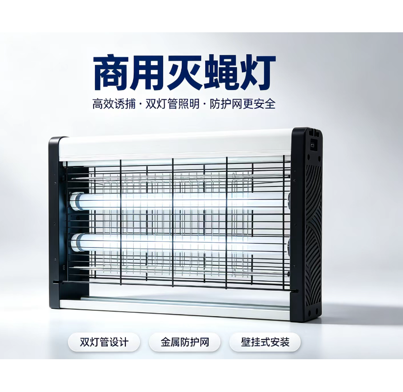 优迈克 YMK-MY1030 灭蝇灯 675*100*308 单位:台 白色