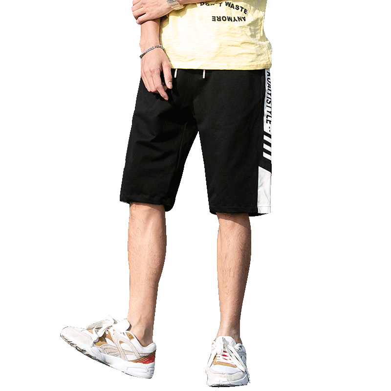 狮臣SHICHEN 2023年夏季新款休闲裤短裤男士五分裤夏装中裤潮男韩版宽松运动裤男短裤男装