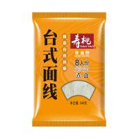 寿桃好面天天煮 台式面线 挂面面条方便面 8个装 340g/袋 V255