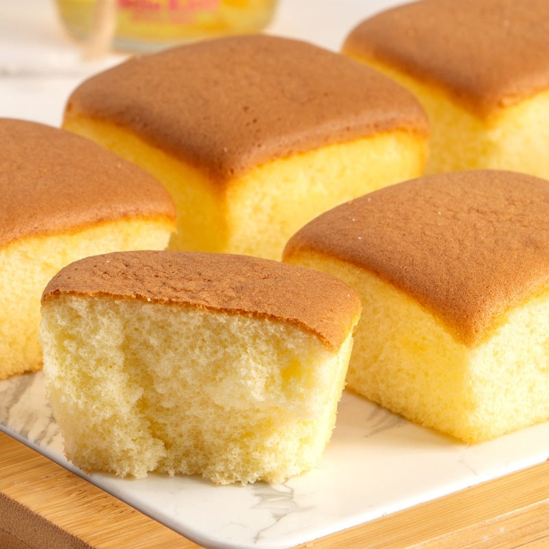 鸡蛋鲜蛋糕1斤早餐面包手撕千层软代餐糕点食品零食批发整箱视频