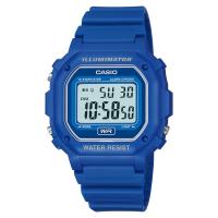 CASIO 卡西欧经典简约风男士石英手表蓝屏时尚耐用