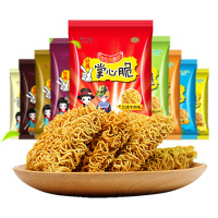 干脆面掌心脆方便面整箱90小包干吃面9口味干吃火鸡面当家点心面