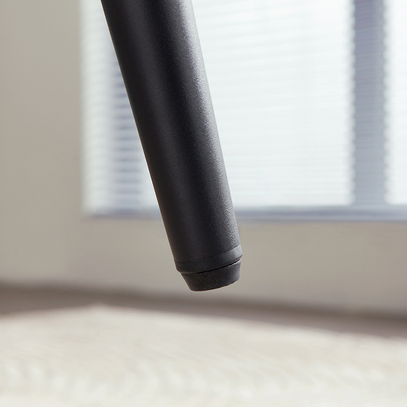 全友家居现代简约岩板餐桌轻奢餐桌椅双层台面金属框架餐桌软包餐椅餐厅家具高清大图