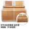 美帮汇美邦汇文竹冰丝凉席1.8m床1.5米1.2m加厚折叠夏季双人竹席双面席