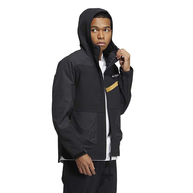 Adidas 阿迪达斯夹克男装春季新款运动休闲连帽外套 HE5202