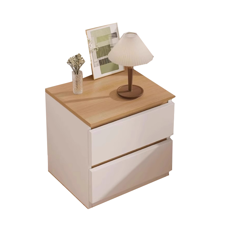 东业家具床头柜木质套色矮柜小柜子zxy032c