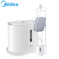 Midea/美的 YG-ZE1W挂烫机 家用服装店挂烫机白鲸仿蒸汽挂烫机双杆电熨斗 水箱容量2L 智能感应