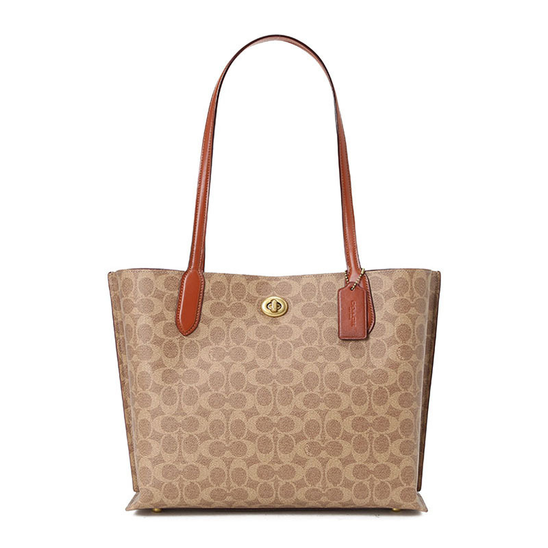 COACH WILLOW 购物袋 椭圆扣 C0693