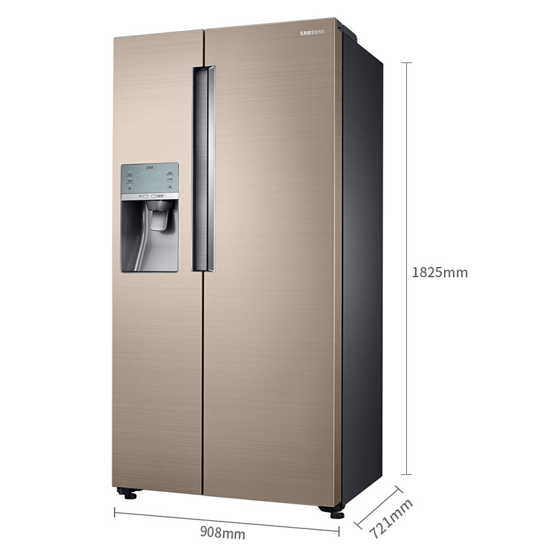 三星(samsung)rs58n66307p/sc 621升对开门冰箱风冷无霜智能变频大