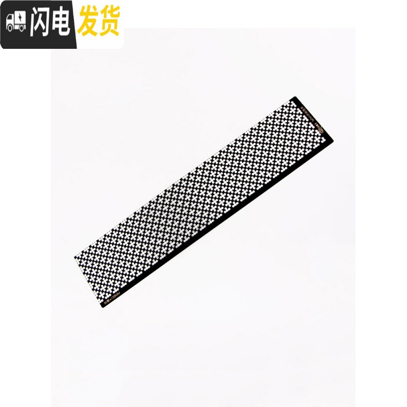 三维工匠2019钻石画工具贴钻网尺新款砖石十字绣辅助钻全自动通用尺子 140网孔点钻尺13cm216孔点钻