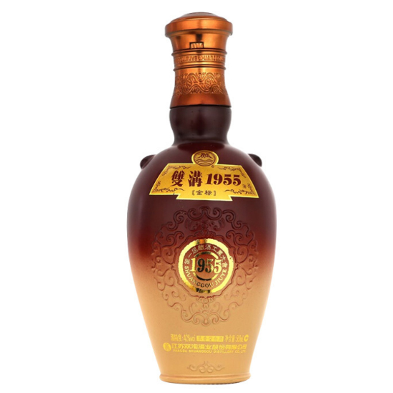 双沟 1955(金标)42度 500ml单瓶装 浓香型白酒高清大图