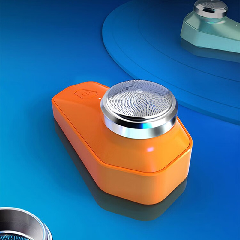 乐视(letv) 迷你便携式剃须刀TX701 橙色高清大图