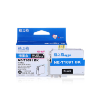 格之格NE-T1091BK 2支装黑色墨盒适用爱普生T1091,EPSON ME30/ME300/ME Office70