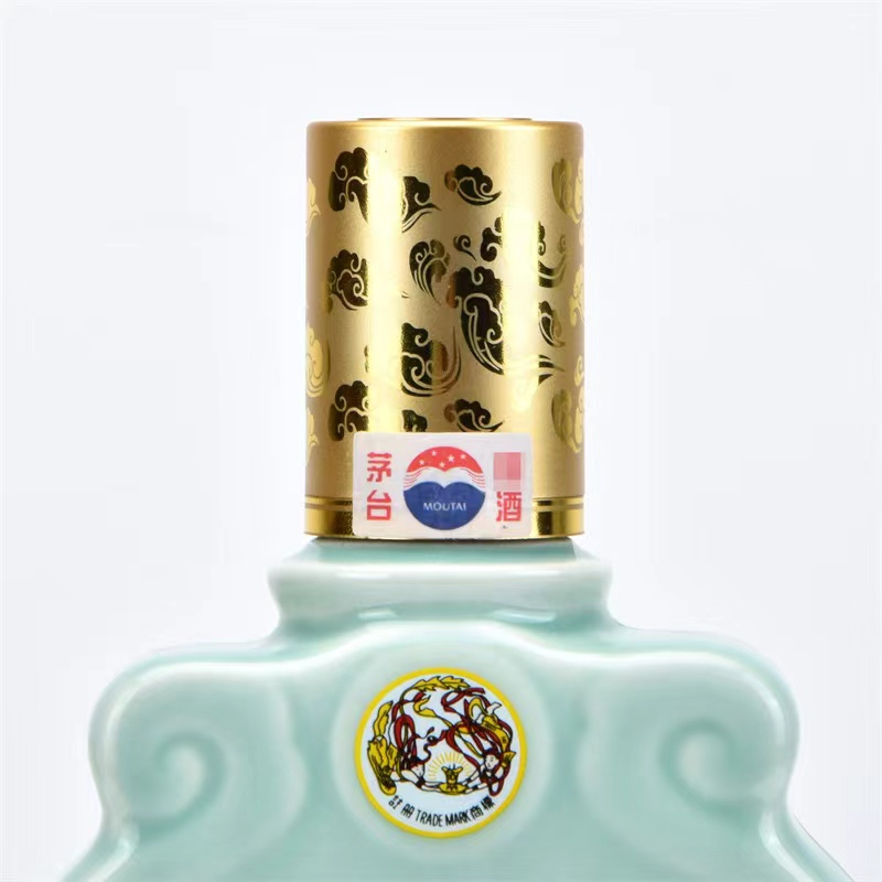 [酒别重逢]贵州茅台酒 李白将进酒53度500ml酱香型白酒 单瓶装
