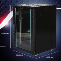 TSITS 图腾机柜 G26622 600*600*116mm 1米网络机柜