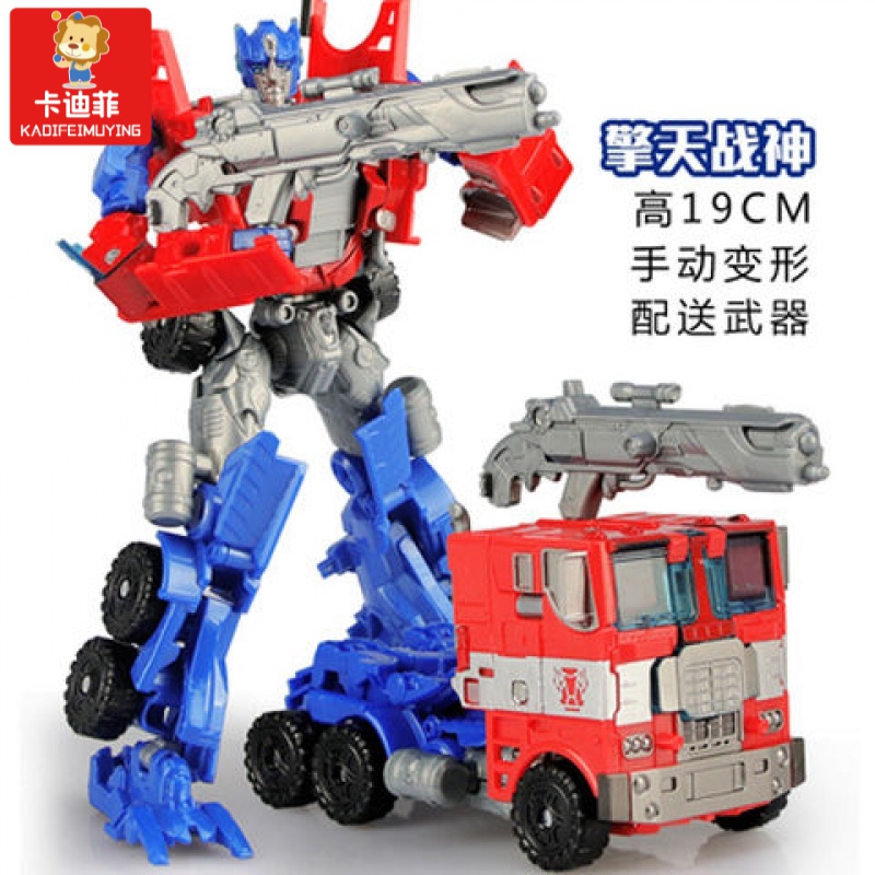 大蜂汽车机器人坦克手动模型儿童玩具经典平头擎天柱精美盒装参数