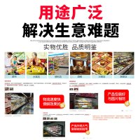 喜莱盛品牌自营 风幕柜水果保鲜柜商用展示柜冷藏饮料柜超市酸奶柜蔬菜点菜柜2.5m 风冷升级款（带玻璃门）