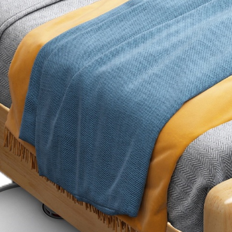 豫龙都 床+床垫1.2m 张高清大图