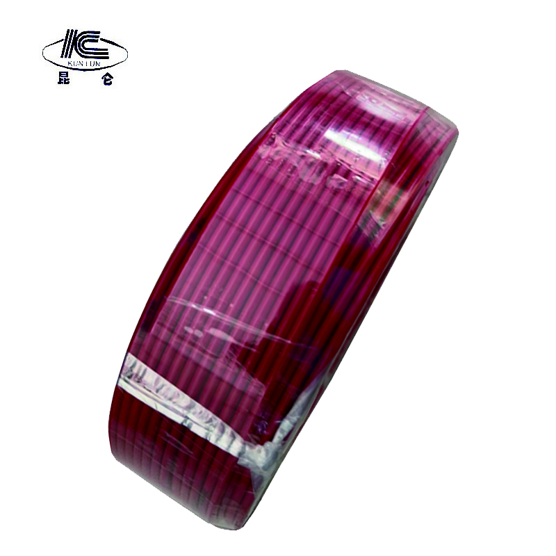 昆仑 电线450/750v ZR-BV16平方 红 /卷高清大图