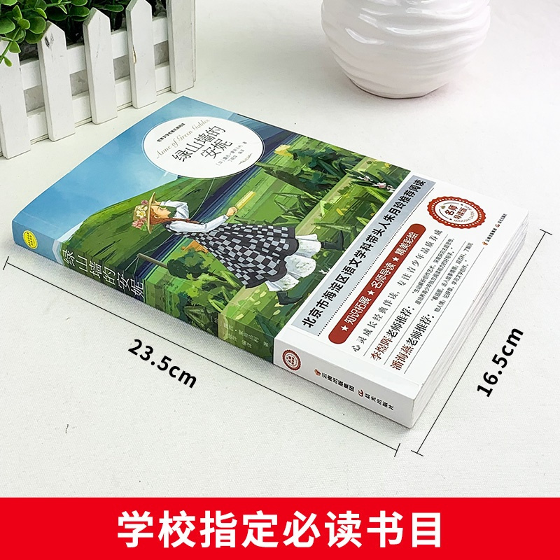 绿山墙的安妮正版全集蒙哥马利原著小学生三四五六年级阅读课外书必读上下册青少年儿童文学经典书籍世界名著小说