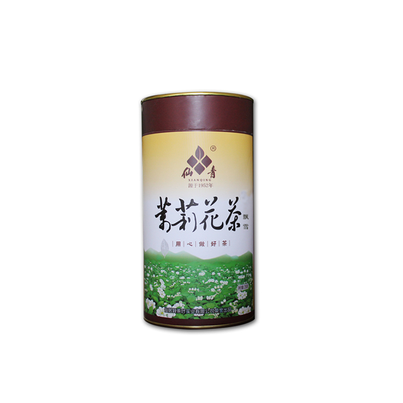 仙青 茉莉花茶飘雪250g罐装