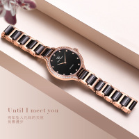天王表(TIANWANG)手表 MS系列石英女表时尚休闲陶瓷表带女士手表LS31012