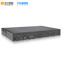 信特安XTA609C 1进9出液晶电视拼接盒多屏幕控制图像视频分割9台电视拼接处理器