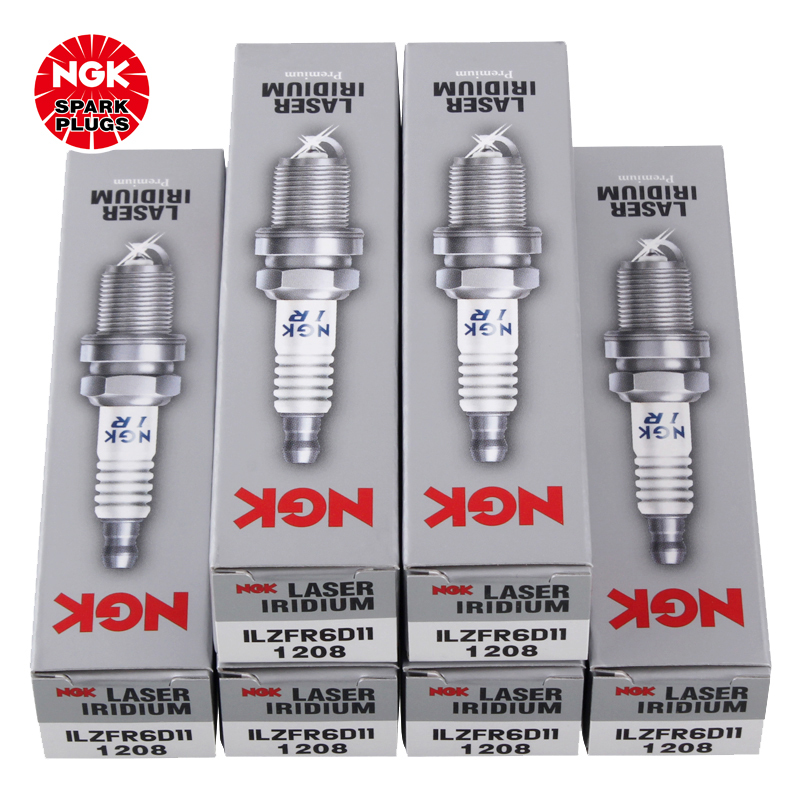 NGK 铱铂金火花塞 DILKAR7B11 1406 六支装 英菲尼迪EX/FX/G/JX/M/Q50/Q70/QX50