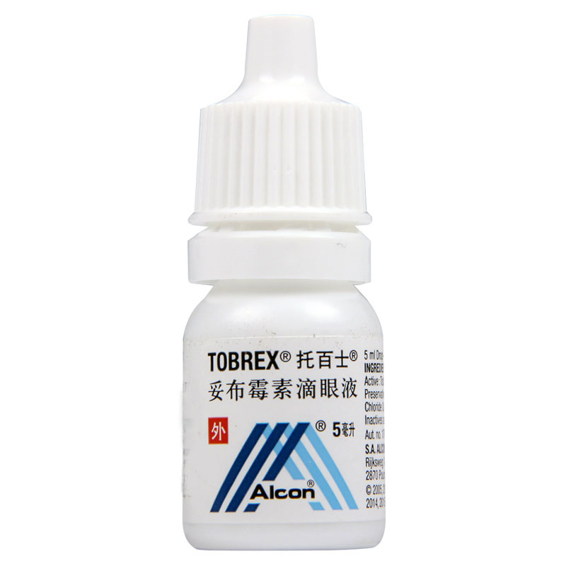 托百士 妥布霉素滴眼液 5ml*1支/盒高清大图