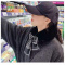 [优先发货]新款加厚獭兔毛网红飘带围巾女冬款学生韩版百搭可爱保暖围脖女