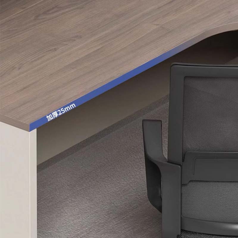 汉诺鑫威职员办公桌员工位卡座屏风位桌椅组合T型两人位[含柜/椅]高清大图