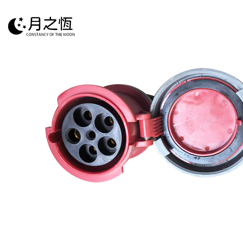 月之恒反向防水接头五芯个高清大图