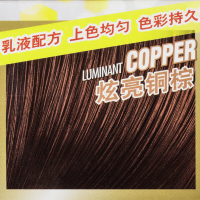 施华蔻(Schwarzkopf)染发霜染发剂 斐丝丽染发霜5-7炫亮铜棕 高显色配方 时尚流行色 乳液彩染 操作简单