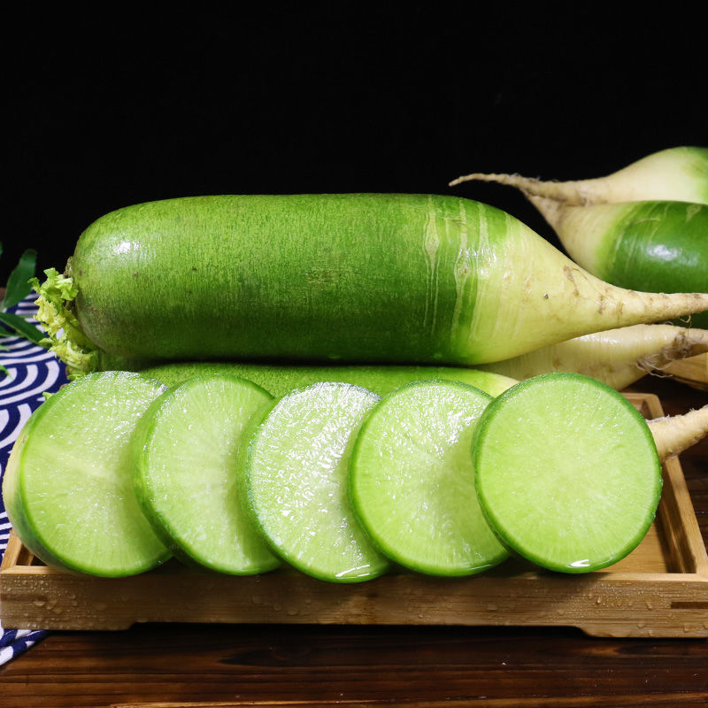 赛卡伊青萝卜现挖新鲜白萝卜蔬菜批发水果萝卜25斤参数