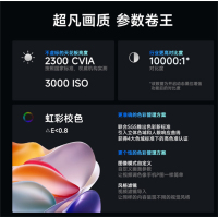 极米RS20Plus三色激光 家用投影仪 4K超清 国家补贴20%《解限机》联名限定独特设计 限量发售