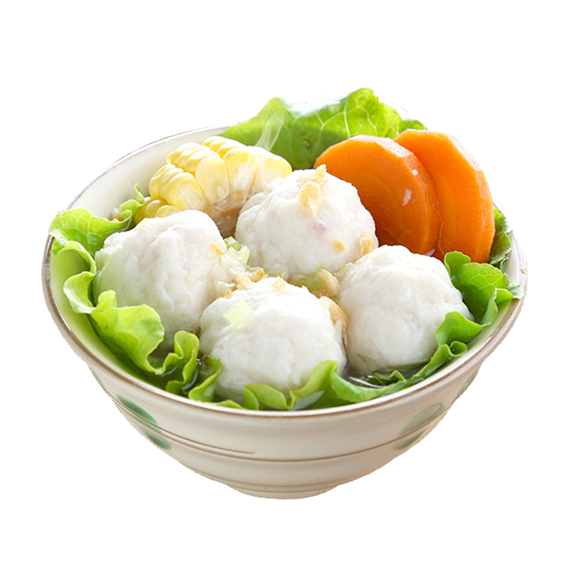 [四海生鲜] 东山岛手工制作墨鱼丸250g 海鲜火锅食材 (约12个)