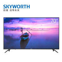 创维（Skyworth）70闪电侠 70英寸4K超高清人工智能HDR智能网络平板电视机 全黑边框低调奢华70G20