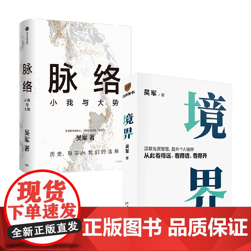 脉络 小我与大势+境界 吴军 著 励志与成功高清大图