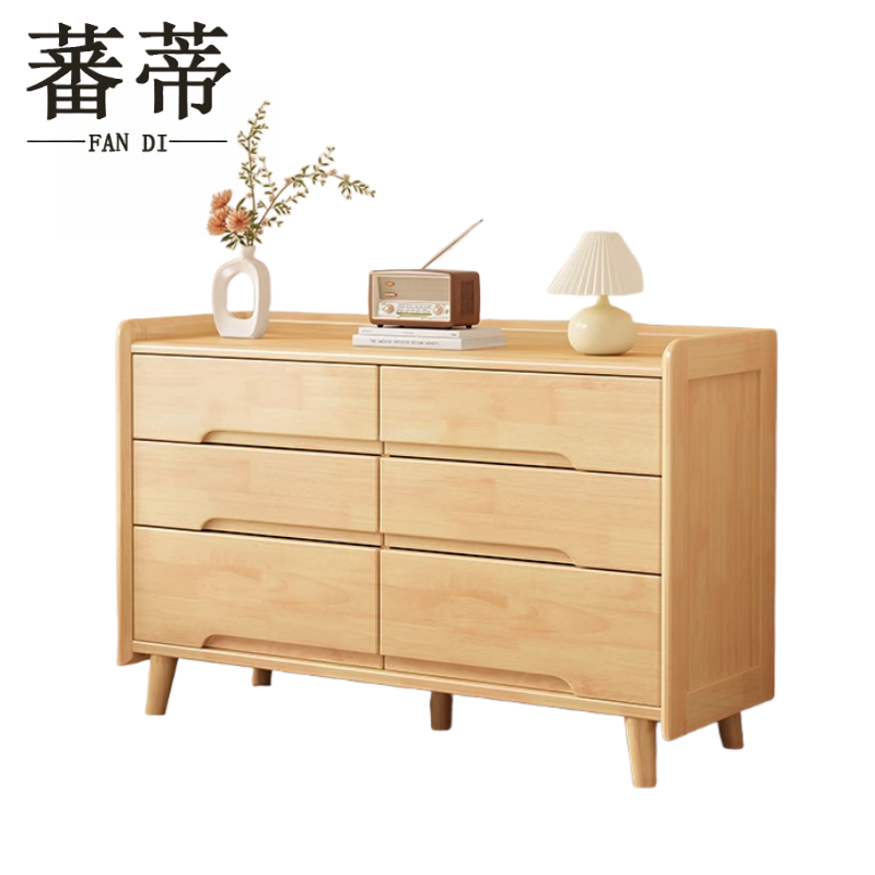 蕃蒂六斗柜120*40*76.6cm个高清大图