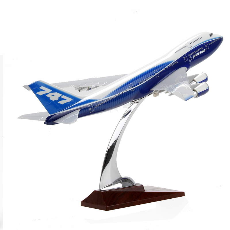 波音787南航飞机模型波音747原型客机东方航空737仿真成品摆件32cm